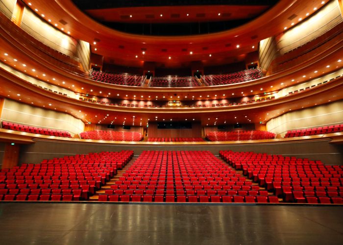 Empty auditorium in the great theatre